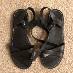 Madewell The Boardwalk Sandals Size 6